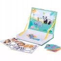 Układanka magnetyczna Montessori zwierzęta puzzle edukacyjne 47 magnesów