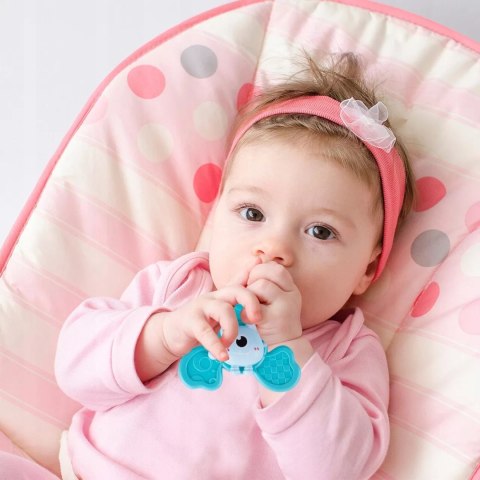 Zestaw grzechotek z przyssawką spinnery sensoryczne gryzaczki dla niemowląt