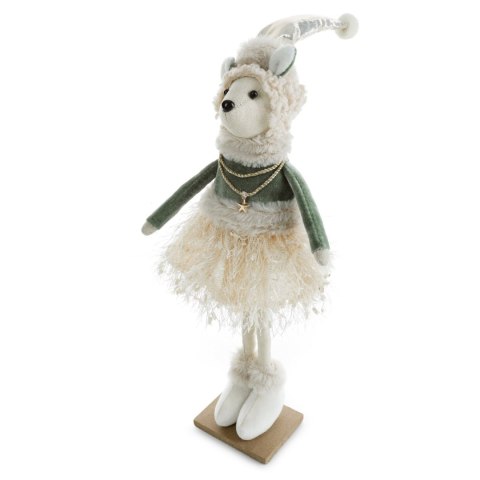 FIGURKA ŚWIĄTECZNA 9 X 9 X 50 CM MIĘTOWY