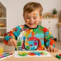 Fartuszek ochronny do malowania dla dzieci 1-3 lat fartuch wodoodporny
