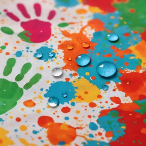 Fartuszek ochronny do malowania dla dzieci 4-6 lat fartuch wodoodporny