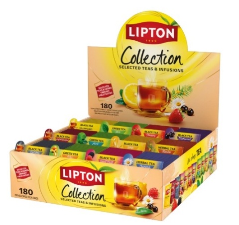 Herbata LIPTON Variety Pack - 12 smaków x 15 kopert fol.