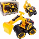 Koparka Budowlana z Napędem, Dźwiękami i Światłami - Pojazd dla Dzieci