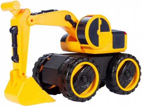 Koparka Budowlana z Napędem, Dźwiękami i Światłami - Pojazd dla Dzieci