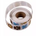 Naklejki dla Dzieci 500 szt. - 8 Wzorów Rolka 2,5 cm
