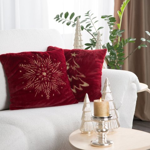 POSZEWKA ŚWIĄTECZNY 120 F 45 X 45 CM BORDOWY
