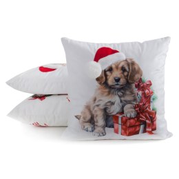 POSZEWKA ŚWIĄTECZNY 214 45 X 45 CM BIAŁY