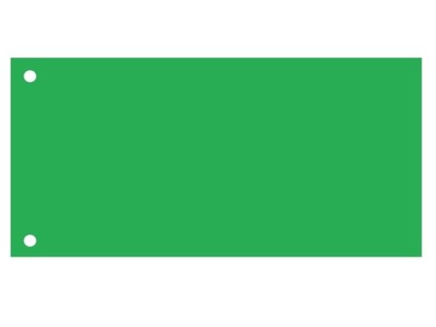 Przekładki kartonowe 1/3 A4 ARO zielone 100sztuk