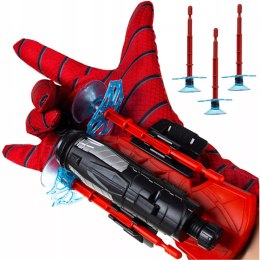 Rękawica z wyrzutnią superbohater w akcji 3 strzałki