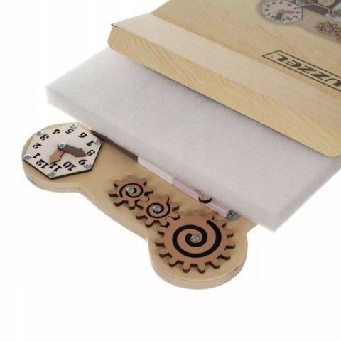 Tablica manipulacyjna sensoryczna miś - rozwój i nauka