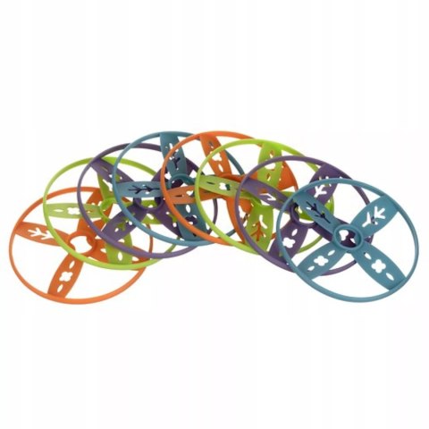 Wyrzutnia latających dysków dla dzieci zabawa na świeżym powietrzu