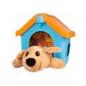 Zestaw Mały Weterynarz - Pluszowy Piesek z Budą i Akcesoriami Lekarskimi
