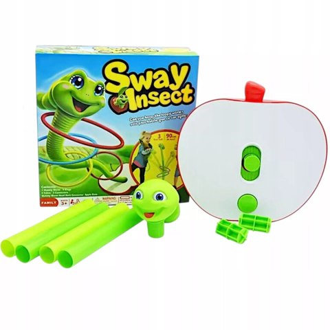 Gra zręcznościowa rzucanie pierścieniami do celu obręcze ringo robak 1255