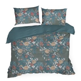 KOMPLET POŚCIELI HOME 01 160 X 200 CM TURKUSOWY