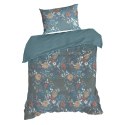 KOMPLET POŚCIELI HOME 01 160 X 200 CM TURKUSOWY
