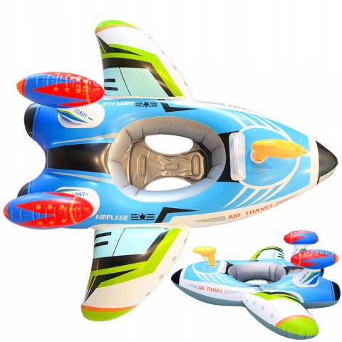 Kółko Ponton dla dzieci do pływania samolot rakieta pistolet 314