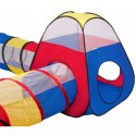 Namiot 8w1 dla dzieci z tunelami plac zabaw domki do domu i ogrodu ZP0032