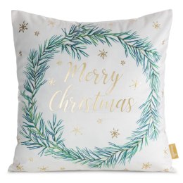 POSZEWKA ŚWIĄTECZNY 234 45 X 45 CM BIAŁY