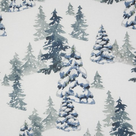 ŚWIĄTECZNY KOMPLET POŚCIELI NATAL 140 X 200 CM BIAŁY