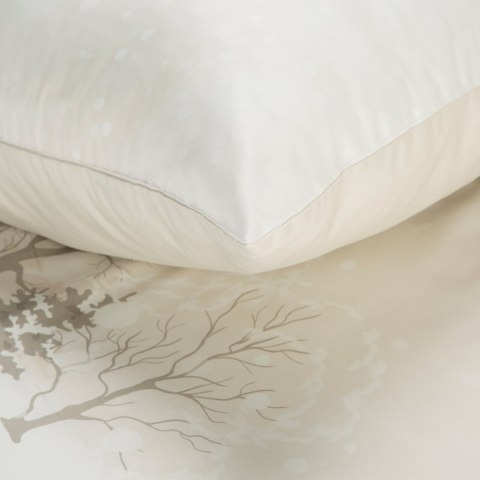 ŚWIĄTECZNY KOMPLET POŚCIELI SNOWFLAKE 220 X 200 CM BEŻOWY