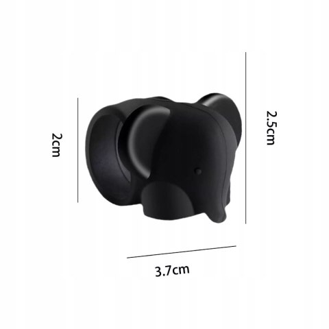 Silikonowa osłona na klamkę - anty uderzeniowy ochraniacz drzwi słonik