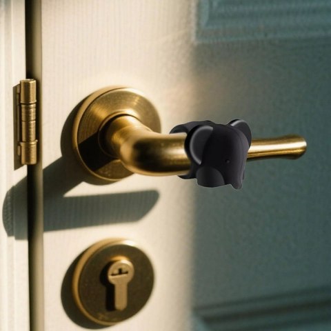 Silikonowa osłona na klamkę - anty uderzeniowy ochraniacz drzwi słonik