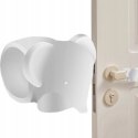 Silikonowa osłona na klamkę - anty uderzeniowy ochraniacz drzwi słonik