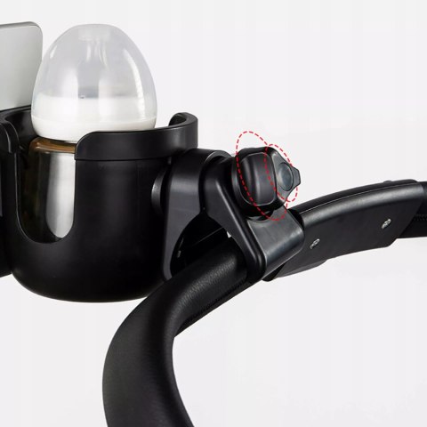 Uniwersalny uchwyt na kubek / butelkę i telefon do wózka dziecięcego