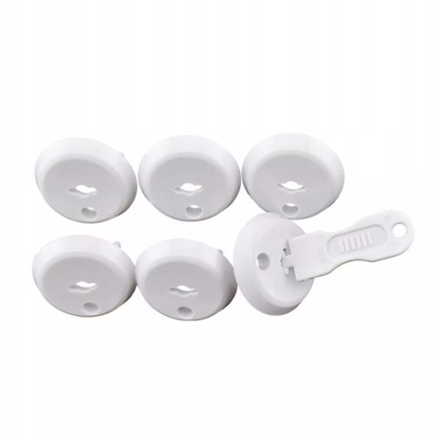 Zabezpieczenia gniazdek 15 szt. + klucze | blokada kontaktów dla dzieci