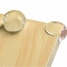 Zabezpieczenia przezroczyste osłony na narożniki mebli 10szt okrągłe