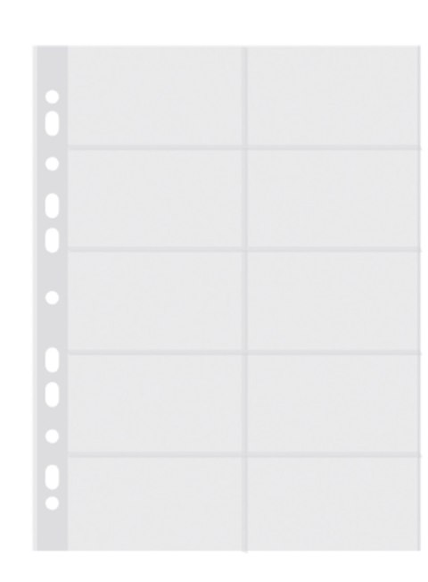 Koszulka na wizytówki DONAU A4 (10) 60mic 1716001PL-00