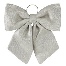 OZDOBA ŚWIĄTECZNA 542 34 X 34 X 2 CM SREBRNY