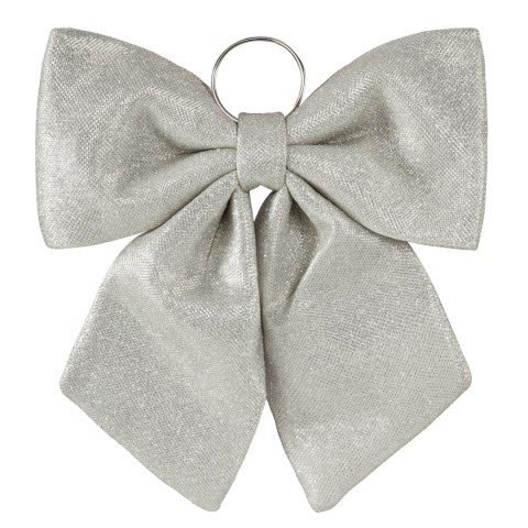 OZDOBA ŚWIĄTECZNA 542 34 X 34 X 2 CM SREBRNY