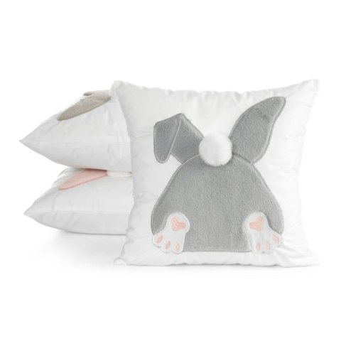 POSZEWKA WIOSNA 129 45 X 45 CM SREBRNY