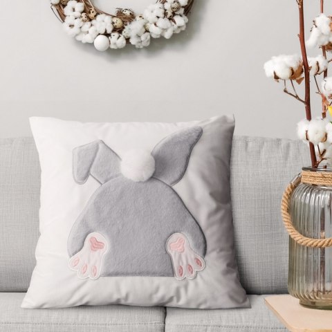 POSZEWKA WIOSNA 129 45 X 45 CM SREBRNY