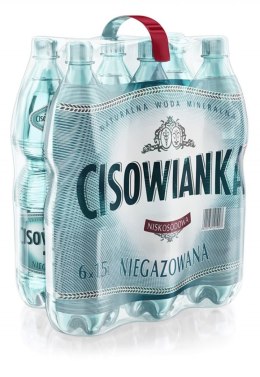 Woda CISOWIANKA 1.5l niegazowana zgrzewka 6 szt. KAUCJA