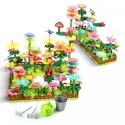 Klocki Konstrukcyjne Ogród Kwiatki 272 el. Zestaw Kreatywny