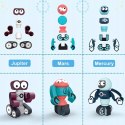 Klocki magnetyczne dla dzieci roboty 21 elementów kosmiczna zabawa