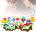 Kreatywny Ogródek klocki konstrukcyjne 148 El. Kwiaty Edukacyjne kwiatki