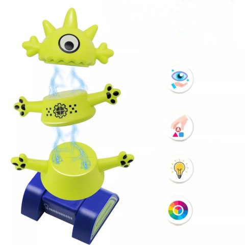 Magnetyczny Potwór Robot Figurka dla dzieci 18m+ Zabawka Edukacyjna
