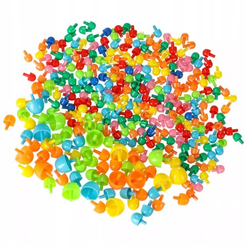 Puzzle pinezki grzybki kreatywna układanka 3+ walizka