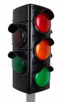 Sygnalizator drogowy świetlny LED z dźwiękiem i światłem dla dzieci 2 tryby