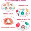 Zabawka Sensoryczna 4w1 Jeż Jeżyk Pop It Spinner Grzechotka Antystresowa