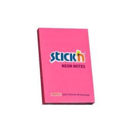 Bloczek STICK N 76x51mm ciemnoróżowy neon 100k 21161 STICK N