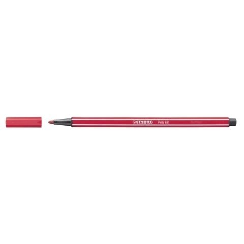 Flamaster STABILO PEN 68/50 ciemno czerwony