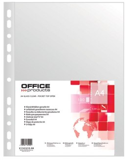 Koszulki na dokumenty A4 PP groszkowe 40mikr. 100szt. OFFICE PRODUCTS 21141215-90