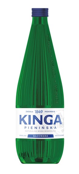 Woda KINGA PIENIŃSKA 330ml (12szt.) gazowana szkło