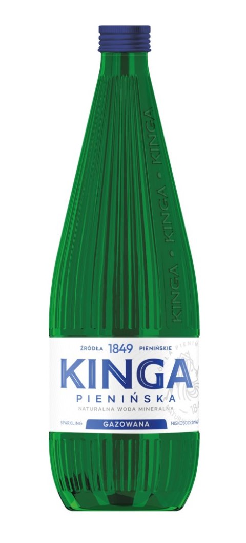 Woda KINGA PIENIŃSKA 330ml (12szt.) gazowana szkło