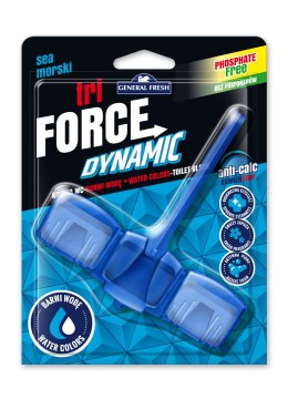 Zawieszka do WC TRI FORCE barwiąca 54g morze GENERAL FRESH 70316