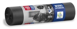 ANNA ZARADNA Worki160l na śmieci supermocne LDPE czarne (10 szt.) WNS1989/16SH (X)